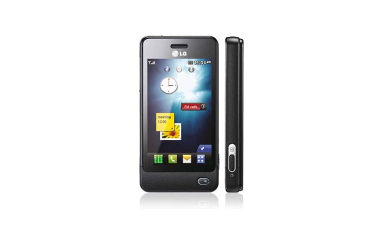 Front view of 3&#34; Full Touch-Screen, Quick and Convenient GD510
