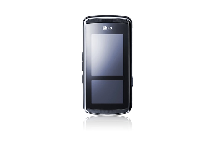 Front view of Mobile Phone with InteractPad™, Music Player, and 3 MP Camera KF600