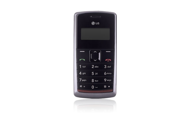 Front view of Qwerty keypad, Internet browsing KT610