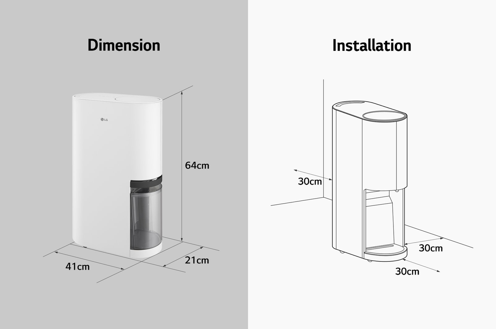 34L Dehumidifier