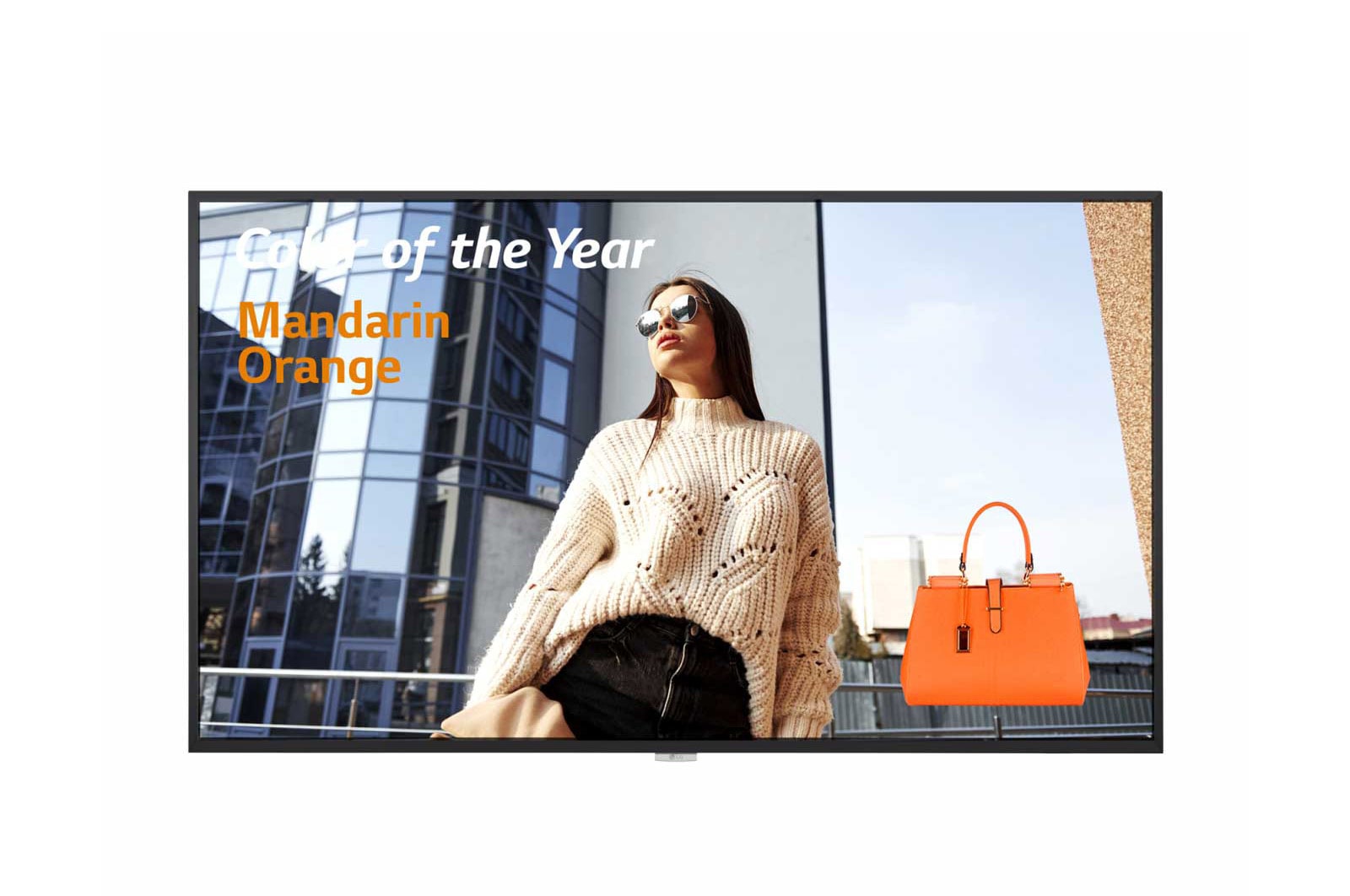 Front view of 65” Ultra HD UH5F Series 65UH5F-B