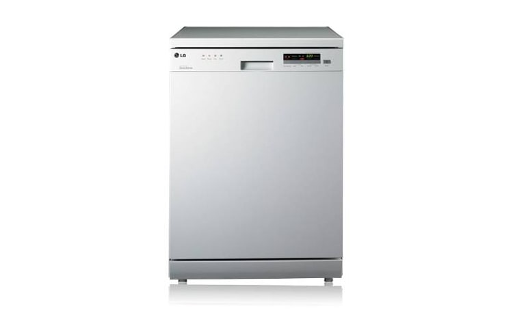 Front view of Inverter Direct Drive Dishwasher (White) D1452WF