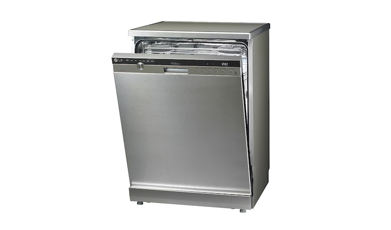 LG TrueSteam™ & Inverter Direct Drive Dishwasher with SmartRack™ Technology (Stainless Steel), D1454TF