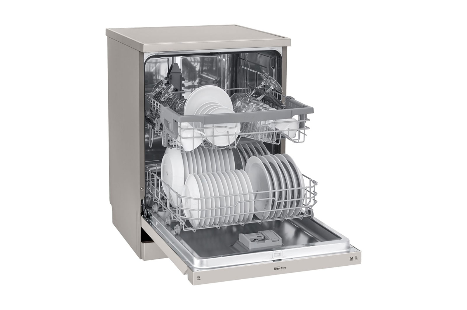 LG 14 Place QuadWash™ Dishwasher in Stainless Finish, DFB512FP