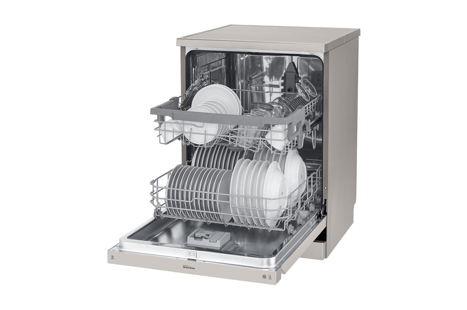 LG 14 Place QuadWash™ Dishwasher in Stainless Finish, DFB512FP