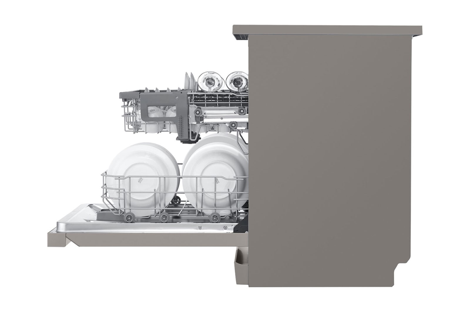 LG 14 Place QuadWash™ Dishwasher in Stainless Finish, DFB512FP