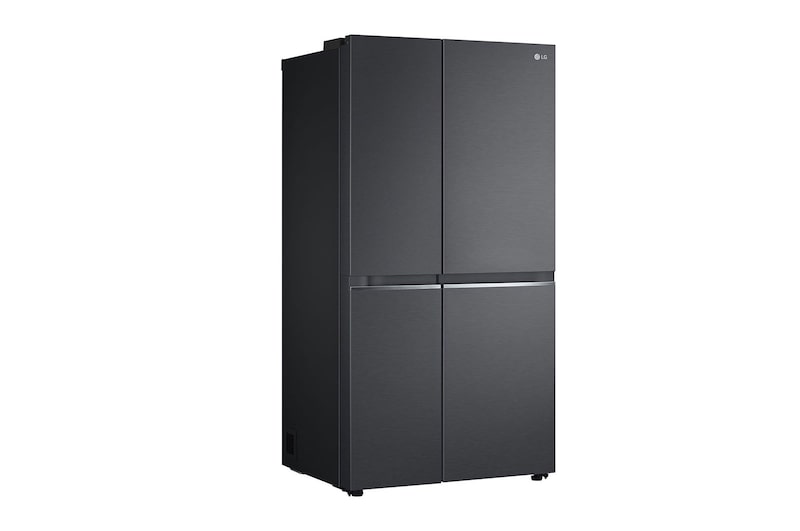 LG 647L Side-by-Side Fridge in Black Finish, GC-B257SQYL