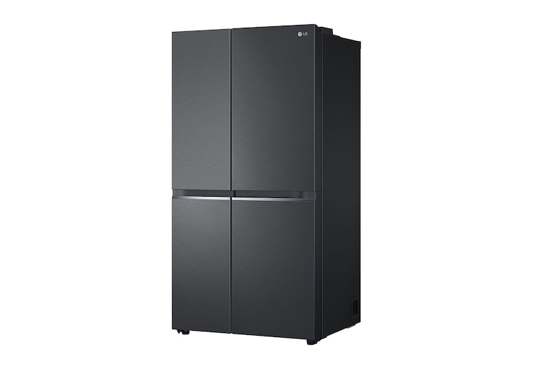 LG 647L Side-by-Side Fridge in Black Finish, GC-B257SQYL