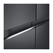 LG 647L Side-by-Side Fridge in Black Finish, GC-B257SQYL