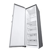LG 324L One Door Freezer with Frost Free in Stainless Finish, GC-B414ELFM