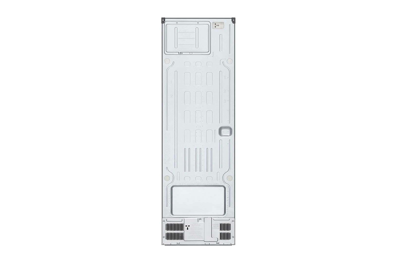 LG 324L One Door Freezer with Frost Free in Stainless Finish, GC-B414ELFM