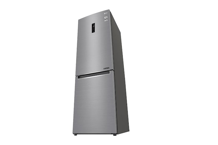 LG 374L Bottom Freezer with DoorCooling⁺™ in Stainless Finish, GC-B459NLXM