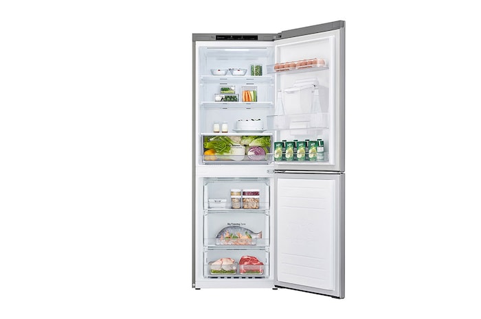 LG 334L Bottom Freezer with DoorCooling⁺™  in Silver Finish, GC-F369NLJM