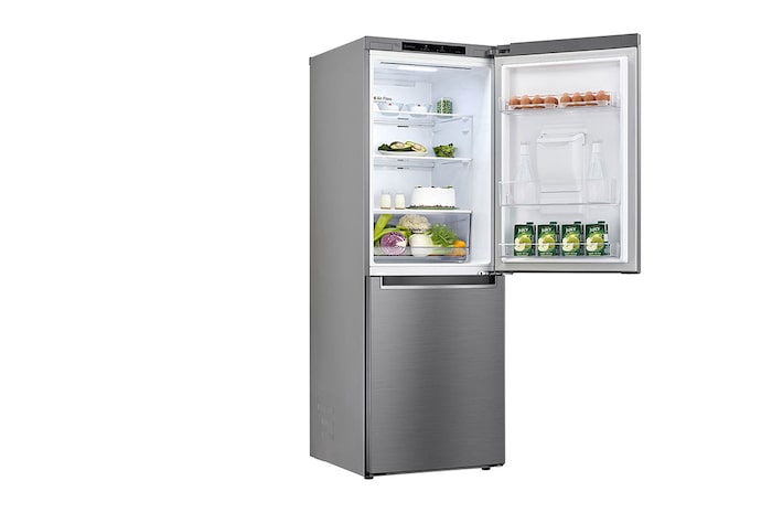 LG 334L Bottom Freezer with DoorCooling⁺™  in Silver Finish, GC-F369NLJM