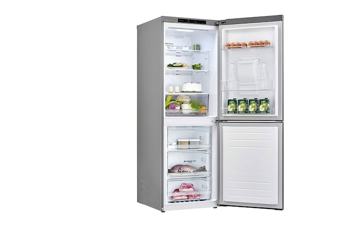 LG 334L Bottom Freezer with DoorCooling⁺™  in Silver Finish, GC-F369NLJM