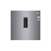 LG 377L Platinum Silver, Larder Fridge, Inverter Linear Compressor, GC-F401ELDZ