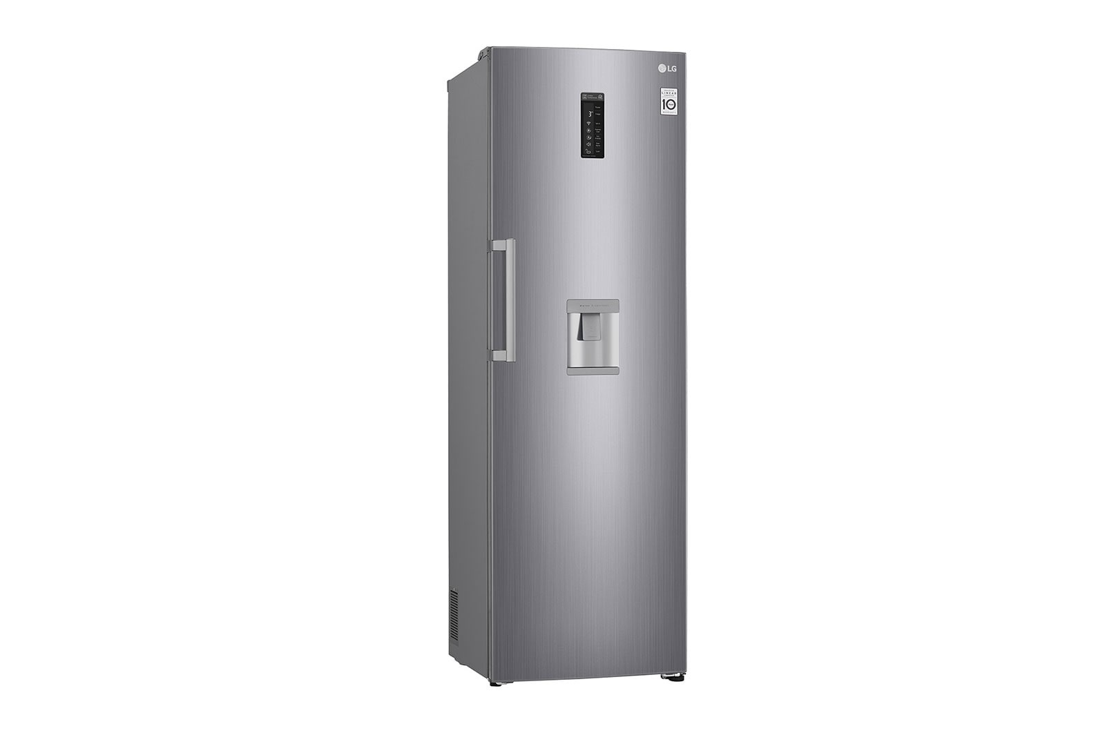 LG 377L Platinum Silver, Larder Fridge, Inverter Linear Compressor, GC-F401ELDZ