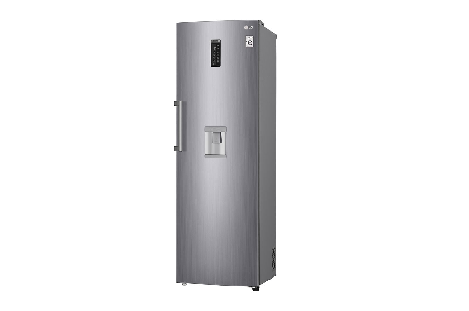 LG 377L Platinum Silver, Larder Fridge, Inverter Linear Compressor, GC-F401ELDZ