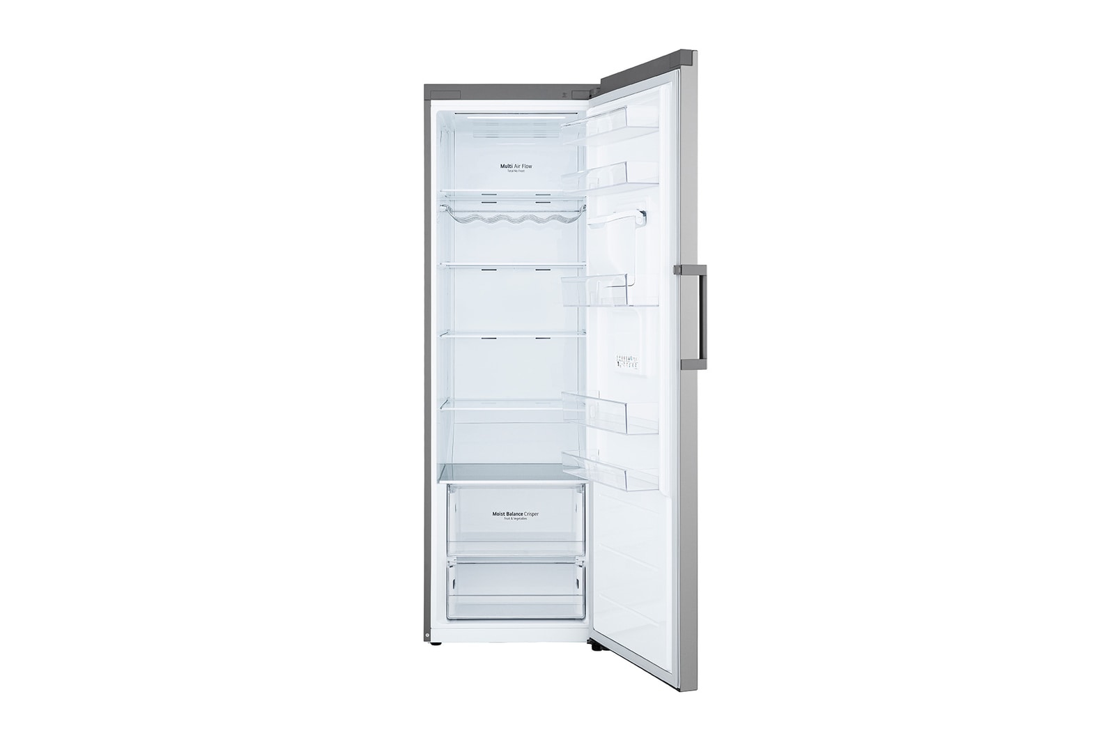 LG 380L One Door Fridge with DoorCooling⁺™  in Stainless Finish, GC-F411ELDM