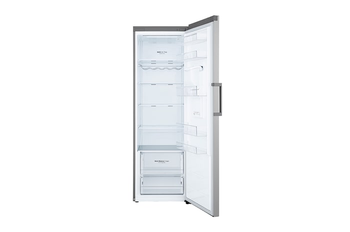 LG 380L One Door Fridge with DoorCooling⁺™  in Stainless Finish, GC-F411ELDM