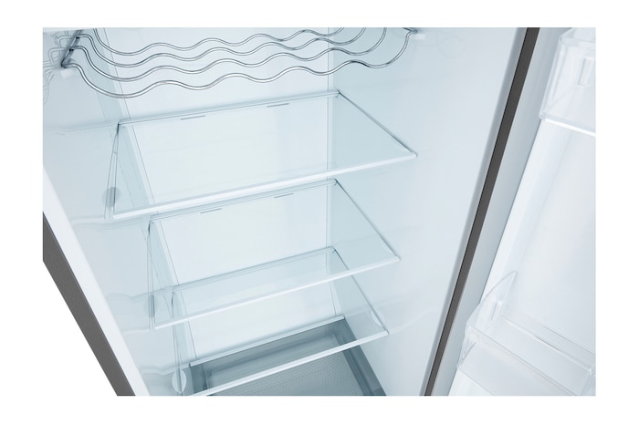 LG 380L One Door Fridge with DoorCooling⁺™  in Stainless Finish, GC-F411ELDM