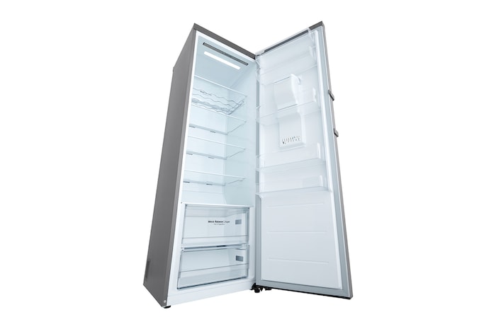 LG 380L One Door Fridge with DoorCooling⁺™  in Stainless Finish, GC-F411ELDM