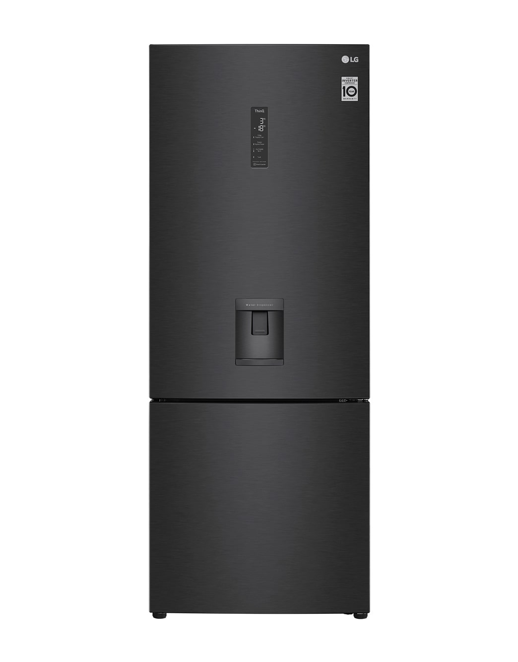 500L Bottom Freezer Fridge Black - GC-F569NQHM | LG South Africa