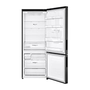 LG 446L Wide Bottom Freezer with DoorCooling⁺™  in Black Finish, GC-F569NQHM