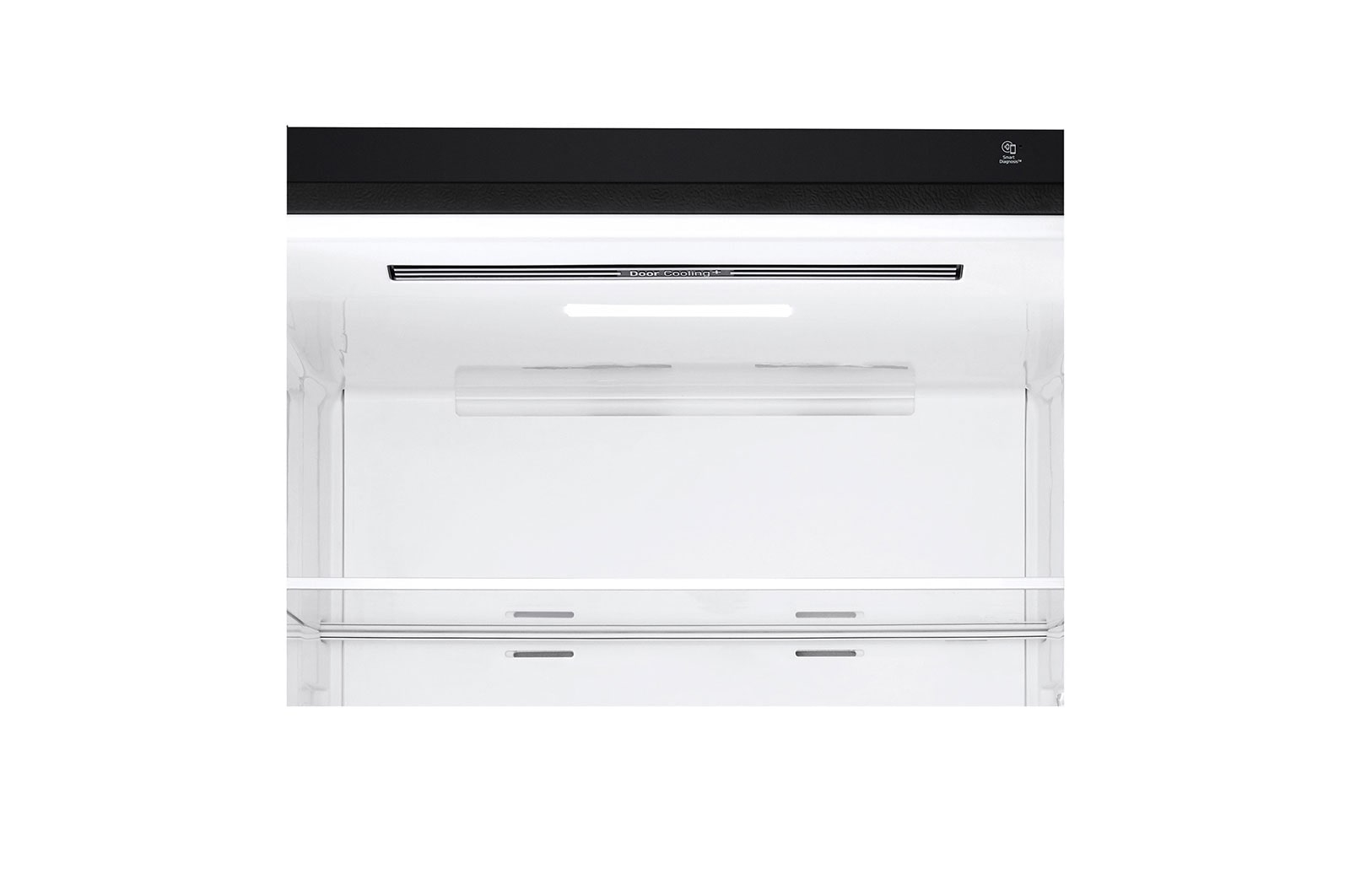 LG 446L Wide Bottom Freezer with DoorCooling⁺™  in Black Finish, GC-F569NQHM