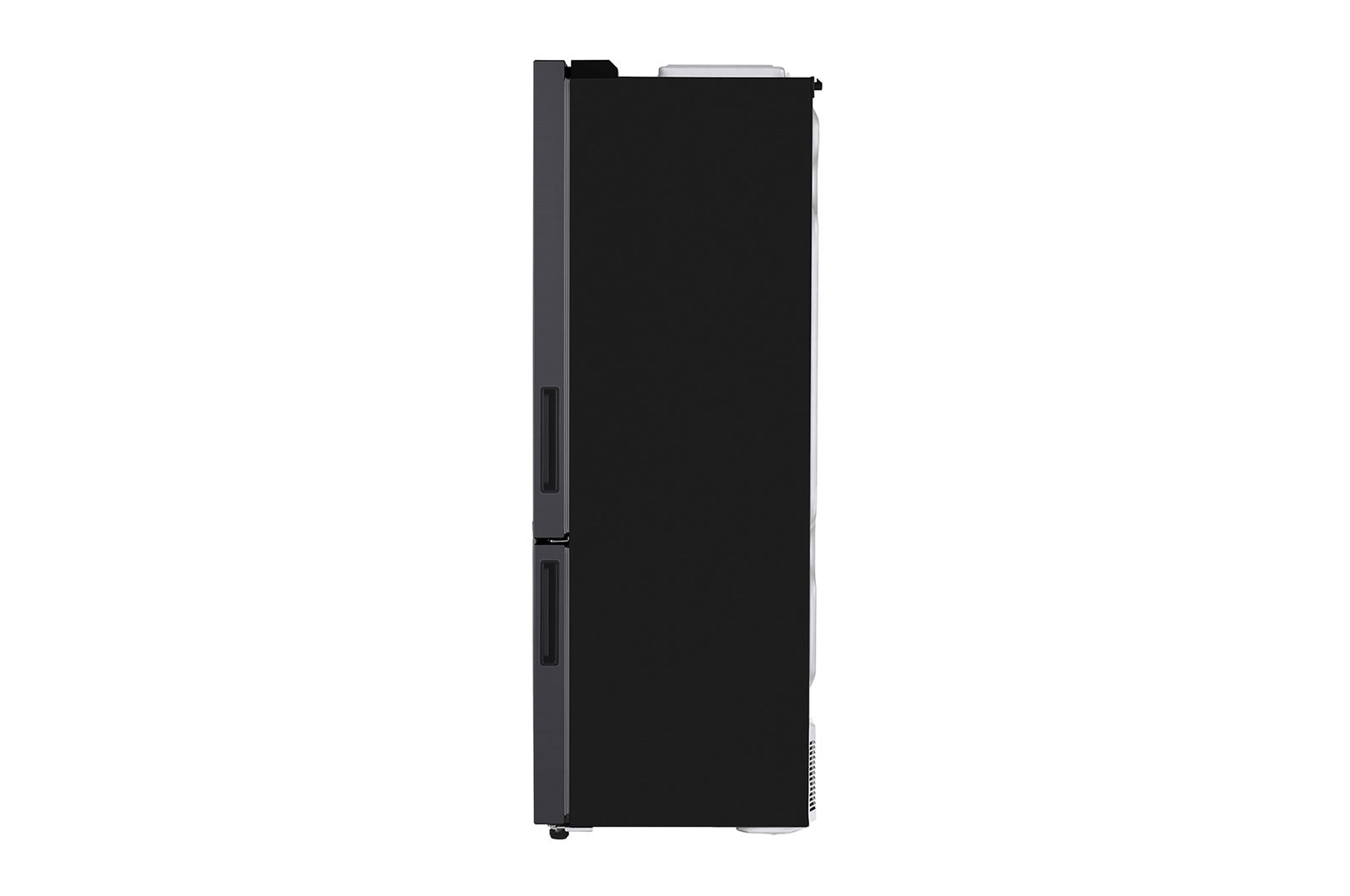 LG 446L Wide Bottom Freezer with DoorCooling⁺™  in Black Finish, GC-F569NQHM