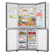 LG 423L Slim Door-in-Door French Door Fridge in Stainless Finish, GC-J22FTLPL