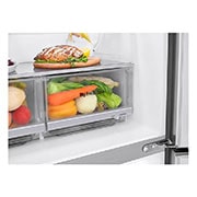 LG 423L Slim Door-in-Door French Door Fridge in Stainless Finish, GC-J22FTLPL