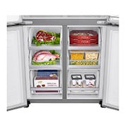 LG 423L Slim Door-in-Door French Door Fridge in Stainless Finish, GC-J22FTLPL