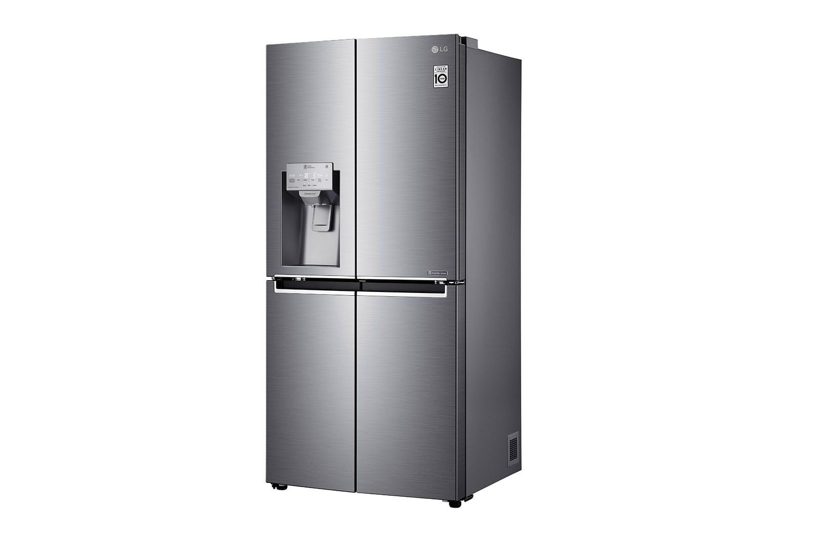 LG 423L Slim Door-in-Door French Door Fridge in Stainless Finish, GC-J22FTLPL