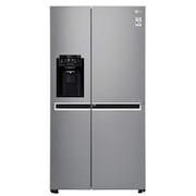 LG 668L Platinum Silver Side by Side Refrigerator, Door-in-Door™ (Non Plumbed), GC-J247SLLZ