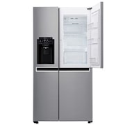 LG 668L Platinum Silver Side by Side Refrigerator, Door-in-Door™ (Non Plumbed), GC-J247SLLZ