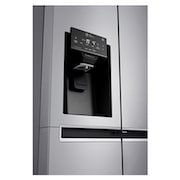 LG 668L Platinum Silver Side by Side Refrigerator, Door-in-Door™ (Non Plumbed), GC-J247SLLZ