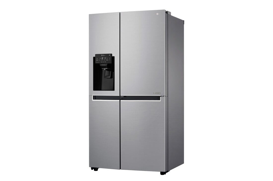 668L Platinum Silver Side by Side Refrigerator, Door-in-Door™ (Non