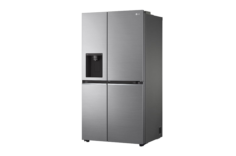 LG 674L Door-in-Door Side by Side Fridge with Uvnano™ Ice & Water Dispenser in Stainless Finish, GC-J257SLSS