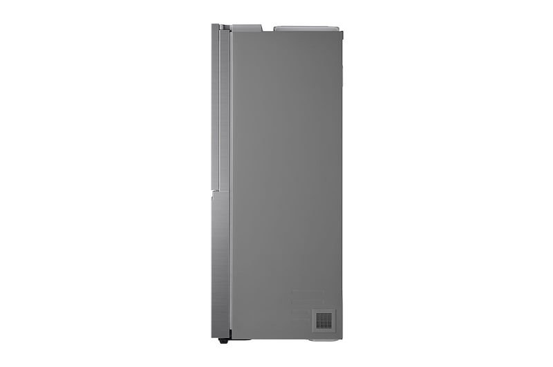 LG 674L Door-in-Door Side by Side Fridge with Uvnano™ Ice & Water Dispenser in Stainless Finish, GC-J257SLSS
