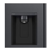 LG 617L Door-in-Door Non Plumbed Side by Side Fridge with Uvnano™ Ice & Water Dispenser in Black Finish, GC-J257SQ2W