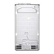 LG 611L Side by Side Fridge with Uvnano™ Water Dispenser in Black Finish, GC-J257SQKS