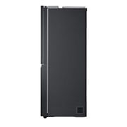 LG 674L Door-in-Door Side by Side Fridge with Uvnano™ Water Dispenser in Black Finish, GC-J307CQFS