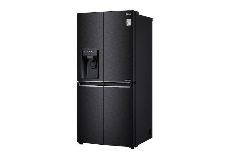 LG 426L Slim French Door Fridge with UVnano™ in Black Finish, GC-L22FTQUB