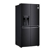 LG 426L Slim French Door Fridge with UVnano™ in Black Finish, GC-L22FTQUB