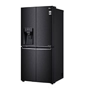 LG 426L Slim French Door Fridge with UVnano™ in Black Finish, GC-L22FTQUB