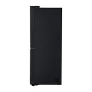 LG 426L Slim French Door Fridge with UVnano™ in Black Finish, GC-L22FTQUB