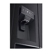 LG 426L Slim French Door Fridge with UVnano™ in Black Finish, GC-L22FTQUB