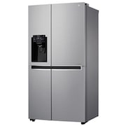 LG 601L Platinum Silver Side by Side Refrigerator, Mega Capacity, GC-L247SLUV