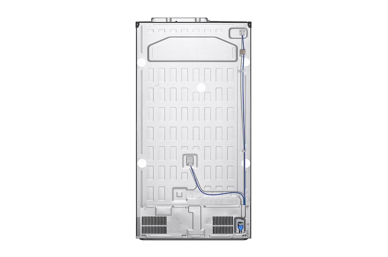 LG 617L Non Plumbed Side by Side Fridge with Ice & Water Dispenser in Stainless Finish, GC-L257SLXL